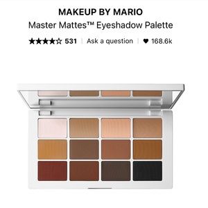 Makeup By Mario Master Mattes Eyeshadow Palette